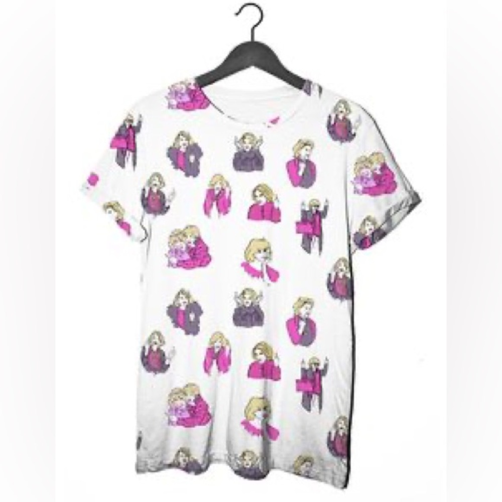 Out of Print Joan Rivers Flipping the Bird Clashist Tee